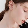 YFN Animal Moon Stud Earrings Sterling Silver Cute Animal Earrings for Women(Bird)