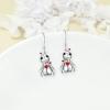 YFN Gothic Earrings Sterling Silver Voodoo Doll/Ouija Board Earrings Goth Wiccan Jewelry Witchy Gifts for Women(Voodoo Dangle)
