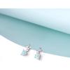 YFN Nursing Themed Stud Earrings Sterling Silver Jewelry Gift for Nurse(Heartbeat EKG)