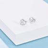 YFN Nursing Themed Stud Earrings Sterling Silver Jewelry Gift for Nurse(Stethoscope)