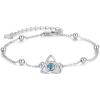 YFN Sterling Silver Bracelets Sunflower/Cardinal/Paw Print/Evil Eye Gifts for Women(Celtic Knot)