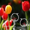 925 Sterling Silver Small Hoop Earrings Hypoallergenic Earring Jewelry for Sensitive Ears(Tulip)