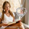 YFN 925 Sterling Silver Book Lover Necklace Reading Pendant for Women Graduation Gift Jewelry for Student Friends Classmate(A03 Reading-2)