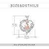 YFN 925 Sterling Silver Book Lover Necklace Reading Pendant for Women Graduation Gift Jewelry for Student Friends Classmate(A03 Reading-2)