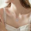 YFN 925 Sterling Silver Book Lover Necklace Reading Pendant for Women Graduation Gift Jewelry for Student Friends Classmate(B07 July)