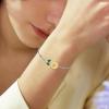 YFN Anklets Bracelet for Women Sterling Silver Butterfly Heart Tree Hummingbird Cardinal Anklet Charm Chain Bracelet Beach Foot Jewelry for Women(Sunflower Ankle Bracelets for Women)