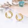 YFN Ear Cuff Wrap Earrings 925 Sterling Silver Non Pierced Cartilage Earring for Women Jewelry Gifts(gold)