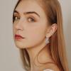 YFN Evil Eye Earrings for Women Sterling Silver Eye Dangle Earrings Minimalis Jewelry Gifts(Silver-Evil Eye Earrings Dangle)
