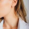 YFN Sterling Silver Cartilage Hoop Hypoallergenic Tiny Small Earrings for Women 13mm(Silver)