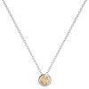 925 Sterling Silver Solitaire Cubic Zirconia Necklace for Women Teen Girls(November – Citrine)