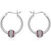 YFN Soccer Baseball Football Softball Basketball Pickleball Hoop Earrings Sterling Silver Small Huggie Hoop Earrings Gifts for Sensitive Ears(Baseball Earrings)