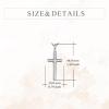 925 Sterling Silver Cross Necklace for Men & Women Crucifix Jesus/Cross Pendant with 22″+2″ Stainless Steel Chain Jewelry Gift for Christmas, Father’s Day, Mother’s Day, Birthday-Gift Box Included(A01 Cross)