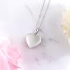 YFN Locket Necklace 925 Sterling Silver Heart Locket Necklace that Holds Pictures for Women Jewelry Gifts(heart sunflower locket)