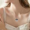 YFN Pet Cremation Necklace 925 Sterling Silver Cross Infinite love Urn Necklace Pendant Pet Jewelry Gift for Dog Cat Lovers(style-12)