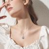 YFN Pet Cremation Necklace 925 Sterling Silver Cross Infinite love Urn Necklace Pendant Pet Jewelry Gift for Dog Cat Lovers(style-14)
