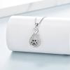 YFN Pet Cremation Necklace 925 Sterling Silver Cross Infinite love Urn Necklace Pendant Pet Jewelry Gift for Dog Cat Lovers(style-14)