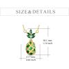 YFN Sterling Silver Pineapple Necklace Pineapple Pendant Jewelry Gifts for Women Girlfriend