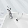YFN Urn Necklace for Ashes Sterling Silver Cremation Keepsake Pendant Jewelry Gifts for Women Men Girls Boys(Tree of Life Butterfly)