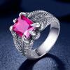 YFN Men’s Dragon Claw Ring S925 Sterling Silver Masculine Birthstone Band for Fantasy Lovers, Gothic Punk Jewelry Gift for Him(Jul)
