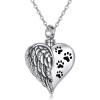 pet wings urn necklace