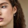 YFN Books Dangle Earrings Sterling Silver Librarian Teacher Hook Earring for Women Teachers, Students Back to School Gradution Jewelry