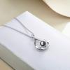YFN 925 Sterling Silver I Love You Necklace 100 Languages Love Necklaces Jewelry for Mothers Day Gifts