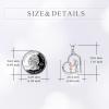 YFN Daughter Gifts from Dad 925 Sterling Silver Daughters Heart Necklace Birthday Christmas(Father Daughter Necklace)