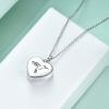 YFN Urn Necklaces for Ashes Sterling Silver Heart Urn Necklaces for Ashes Cremation Memory Jewelry for Women Men(hummingbird urn necklace)