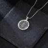 YFN 925 Sterling Silver Patron Saint Medal Necklace Amulet Pendant with 22+2 Inches Chain Protection Jewelry Gift for Men and Women(with Gift Box)(St. Florian)