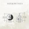 YFN Cat Necklace Sterling Silver Jewelry for Women Cat Jewelry Gifts(Silver-One Cat Necklace)