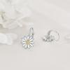 YFN Daisy Flower Earrings Gifts for Women Sterling Silver Daisy Pendant Jewelry for Women(Daisy Earrings)