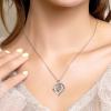 YFN Mom Necklace for Women Sterling Silver mother necklace Mothers Day Birthday Jewelry Gifts for Mother Grandma 18″(Mama Necklace)