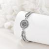 YFN Patron Saint Bracelet Sterling Silver Religious Protector Bracelet Jewelry Gift for Women Men(B-St Anthony Small)