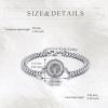 YFN Patron Saint Bracelet Sterling Silver Religious Protector Bracelet Jewelry Gift for Women Men(C-St Jude Large)