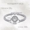 YFN Patron Saint Bracelet Sterling Silver Religious Protector Bracelet Jewelry Gift for Women Men(E-St Gerard Large)