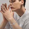 YFN Patron Saint Bracelet Sterling Silver Religious Protector Bracelet Jewelry Gift for Women Men(F-St Joseph Small)