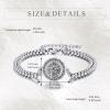YFN Patron Saint Bracelet Sterling Silver Religious Protector Bracelet Jewelry Gift for Women Men(S-St Luke Large)