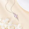 YFN Lightning Bolt Necklace Sterling Silver Lightning Bolt Sport Pendant Necklace Sport Jewelry for Women Sporty Gifts for Athletes(02 baseball)