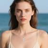YFN Lightning Bolt Necklace Sterling Silver Lightning Bolt Sport Pendant Necklace Sport Jewelry for Women Sporty Gifts for Athletes(04 golf)