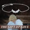 YFN Angel Wings Bracelet Sterling Silver Guardian Angel Wings Heart Bracelets for Women Jewelry Gifts