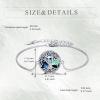 YFN Tree of Life Bracelet Sterling Silver Abalone Shell Tree of Life Bracelet Jewelry Gifts for Women(Chai)
