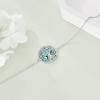 YFN Tree of Life Bracelet Sterling Silver Abalone Shell Tree of Life Bracelet Jewelry Gifts for Women(Sobriety)