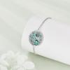 YFN Tree of Life Bracelet Sterling Silver Abalone Shell Tree of Life Bracelet Jewelry Gifts for Women(Sobriety)