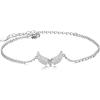 YFN Angel Wings Bracelet Sterling Silver Guardian Angel Wings Heart Bracelets for Women Jewelry Gifts