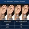 YFN Moissanite Earrings 18K White Gold Plated 925 Sterling Silver D Color VVS1 Clarity Lab-Grown Moissanite Dangle Drop Leverback Earrings Jewelry Valentine Anniversary Birthday Gifts for Women(Princess Cut 2 CT (1 CT Each))
