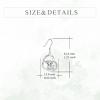 YFN 925 Sterling Silver Animal Earrings for Women Hummingbird/Cat/Highland Cow/Sea Turtle Dangle Earrings Jewelry for Christmas, Valentine’s Day, Mother’s Day, Birthday – Gift Box Included(Highland Cow 3)