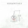 YFN 925 Sterling Silver Animal Earrings for Women Hummingbird/Cat/Highland Cow/Sea Turtle Dangle Earrings Jewelry for Christmas, Valentine’s Day, Mother’s Day, Birthday – Gift Box Included(Highland Cow 2)