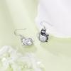 YFN 925 Sterling Silver Animal Earrings for Women Hummingbird/Cat/Highland Cow/Sea Turtle Dangle Earrings Jewelry for Christmas, Valentine’s Day, Mother’s Day, Birthday – Gift Box Included(Cat 3)