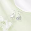 YFN 925 Sterling Silver Animal Earrings for Women Hummingbird/Cat/Highland Cow/Sea Turtle Dangle Earrings Jewelry for Christmas, Valentine’s Day, Mother’s Day, Birthday – Gift Box Included(Highland Cow 3)