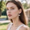 YFN 925 Sterling Silver Animal Earrings for Women Hummingbird/Cat/Highland Cow/Sea Turtle Dangle Earrings Jewelry for Christmas, Valentine’s Day, Mother’s Day, Birthday – Gift Box Included(Cat 2)